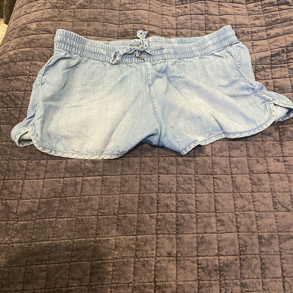 Cotton ombré shorts